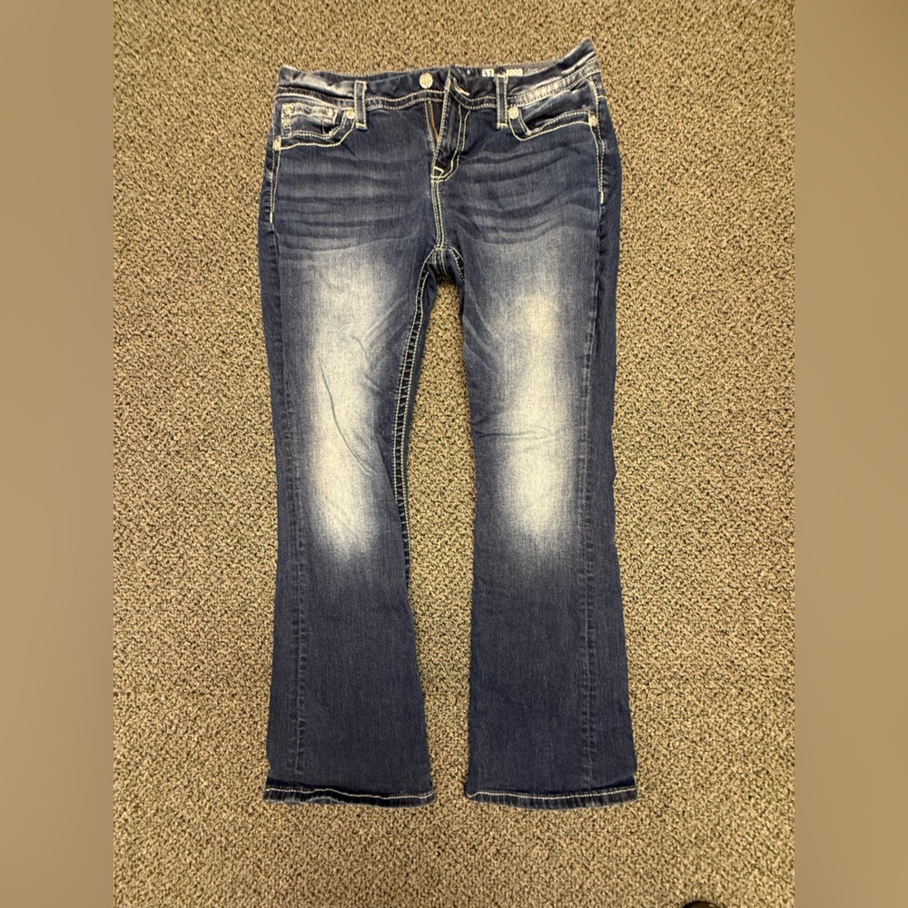 Miss Me Blue Boot Cut Jeans